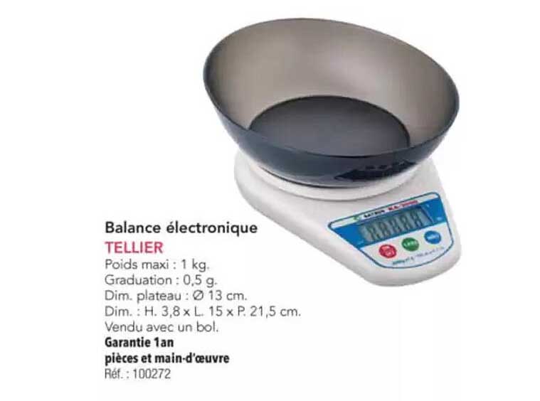 Balance électronique TELLIER