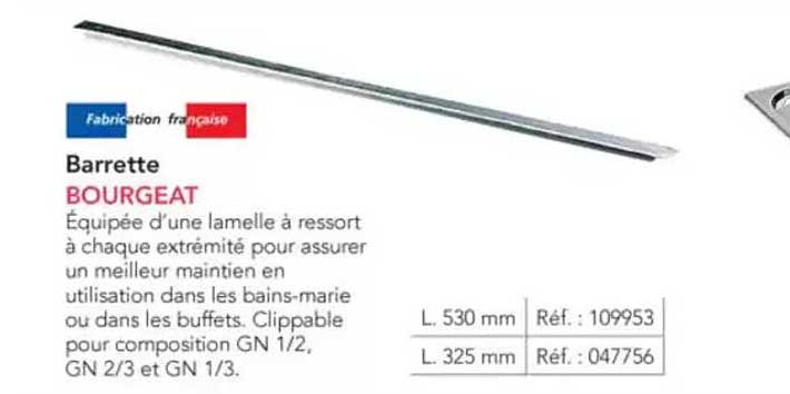 Barrette BOURGEAT