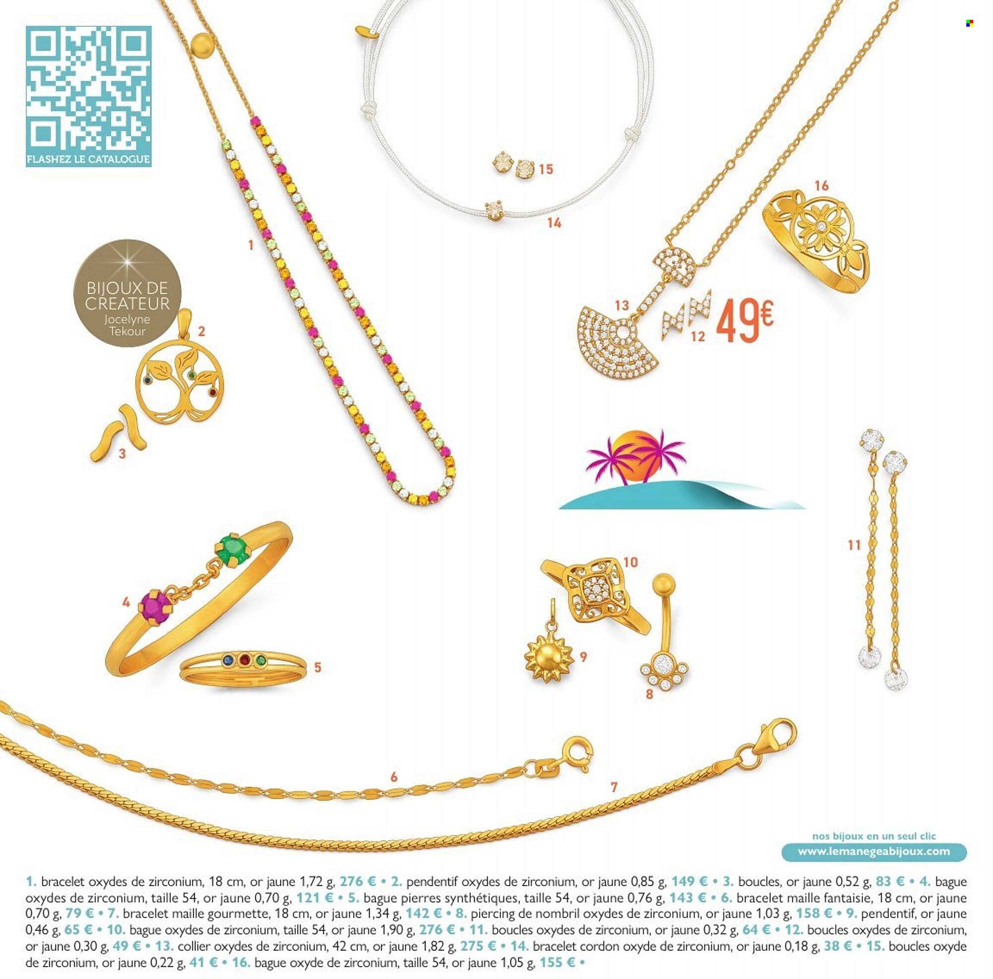 Bijoux de Créateur - Jocelyne Tekour à 49€
