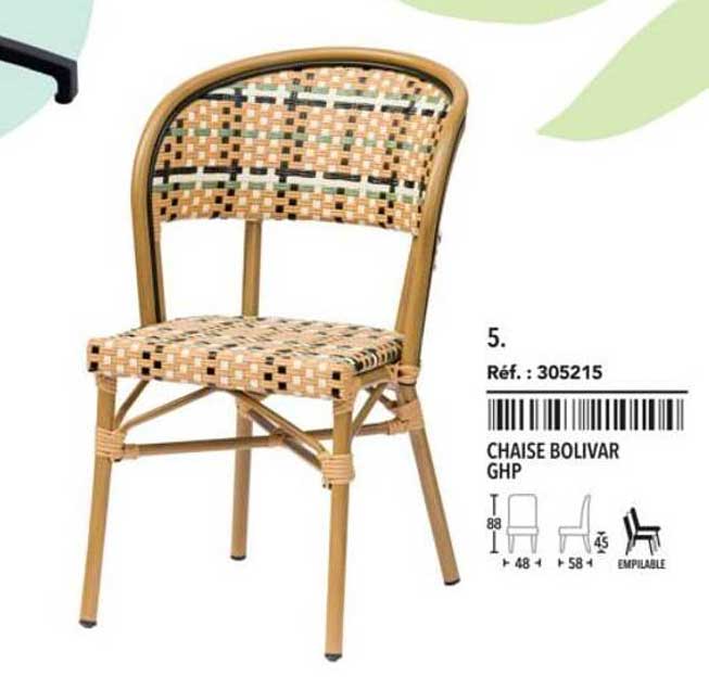 CHAISE BOLIVAR GHP