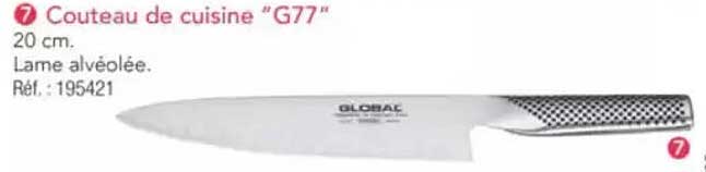 Couteau de cuisine "G77"