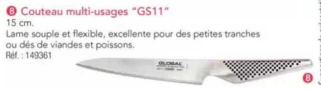 Couteau multi-usages "GS11"