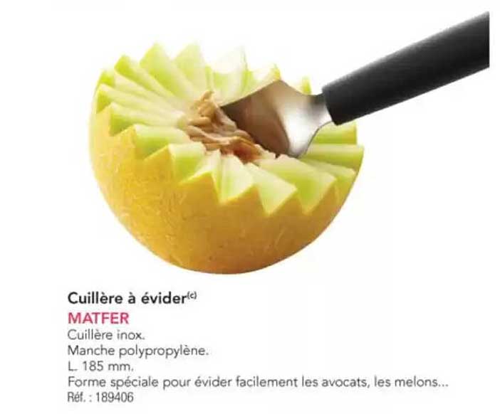Cuillère à évider