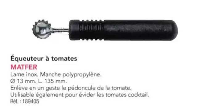Équeuteur à tomates