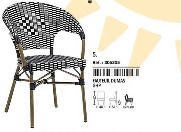 FAUTEUIL DUMAS GHP