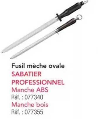 Fusil mèche ovale SABATIER PROFESSIONNEL