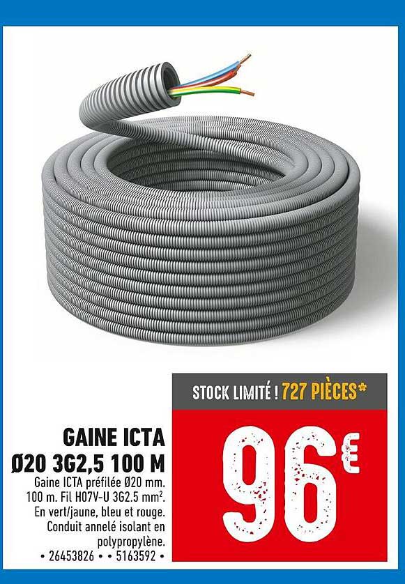 GAINE ICTA Ø20 3G2,5 100 M