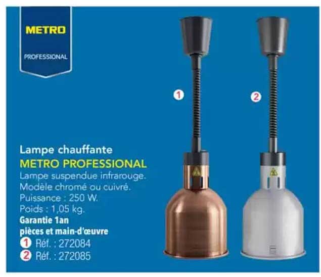 Lampe chauffante METRO PROFESSIONAL