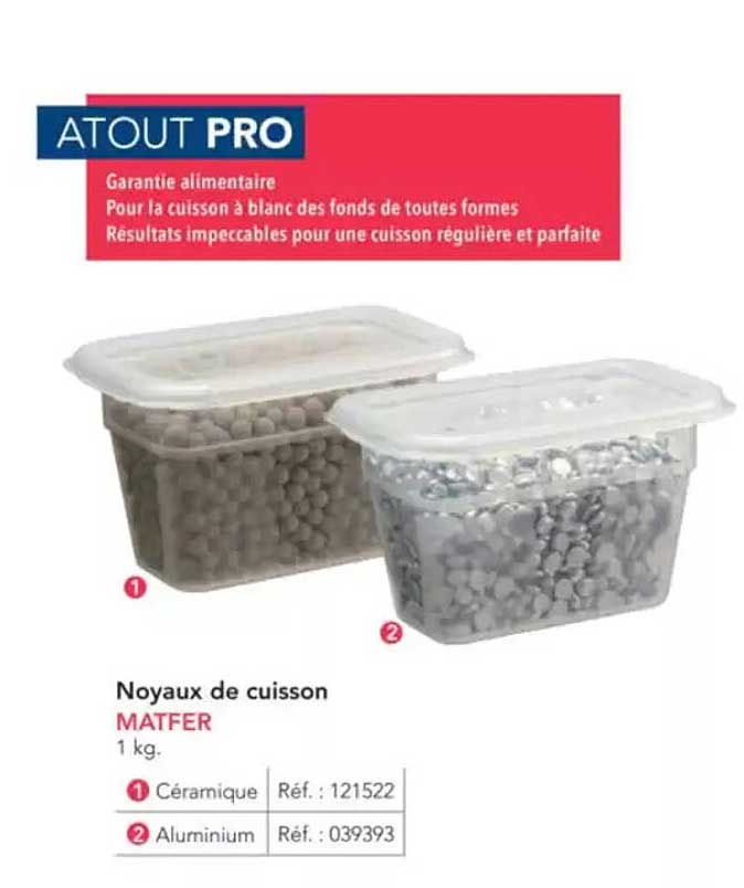 Noyaux de cuisson MATFER