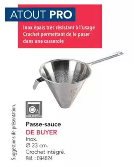 Passe-sauce DE BUYER