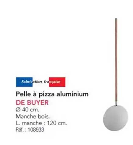 Pelle à pizza aluminium