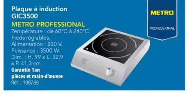 Plaque à induction GIC3500