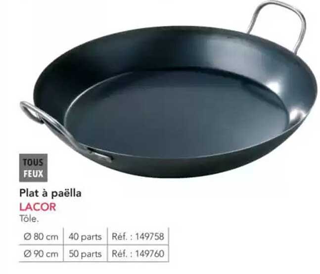 Plat à paëlla LACOR