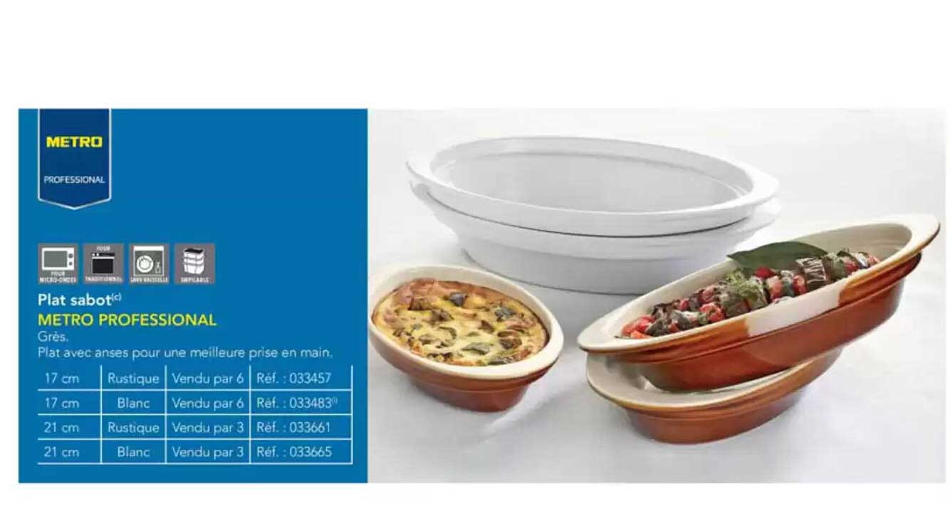 Plat sabot® METRO PROFESSIONAL