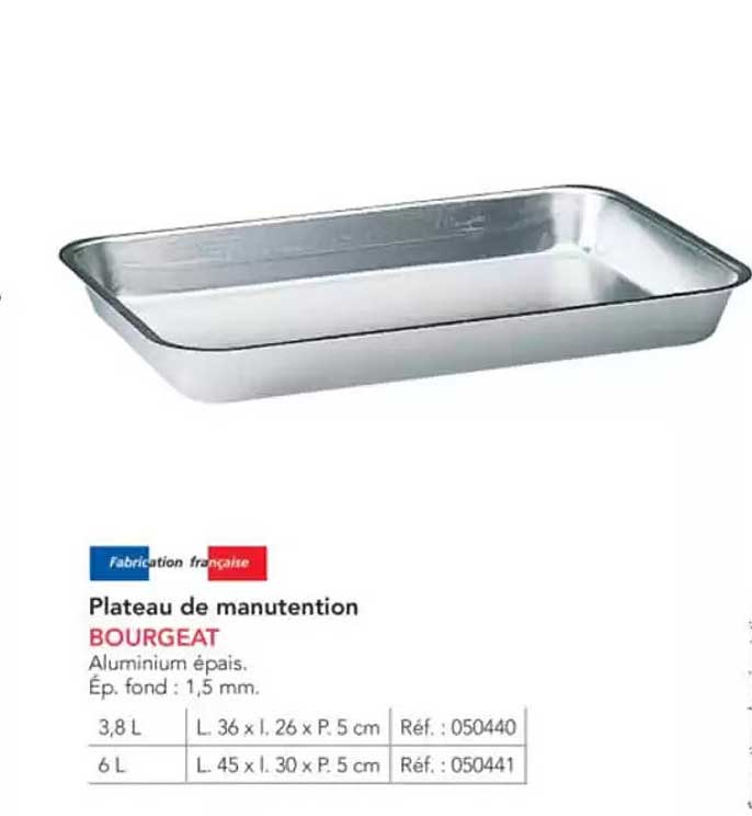 Plateau de manutention BOURGEAT