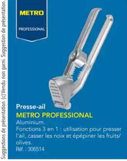 Presse-ail METRO PROFESSIONAL