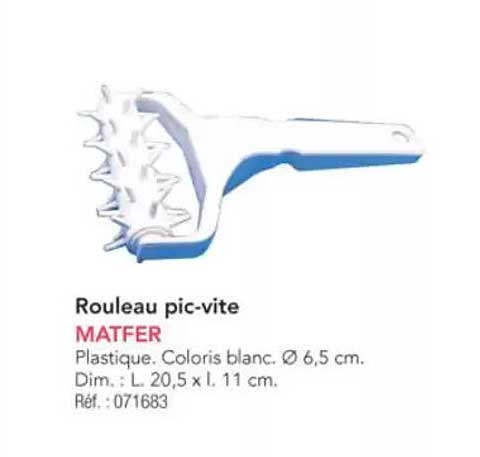 Rouleau pic-vite