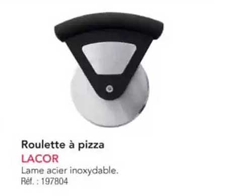 Roulette à pizza LACOR