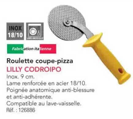 Roulette coupe-pizza LILLY CODROIPO