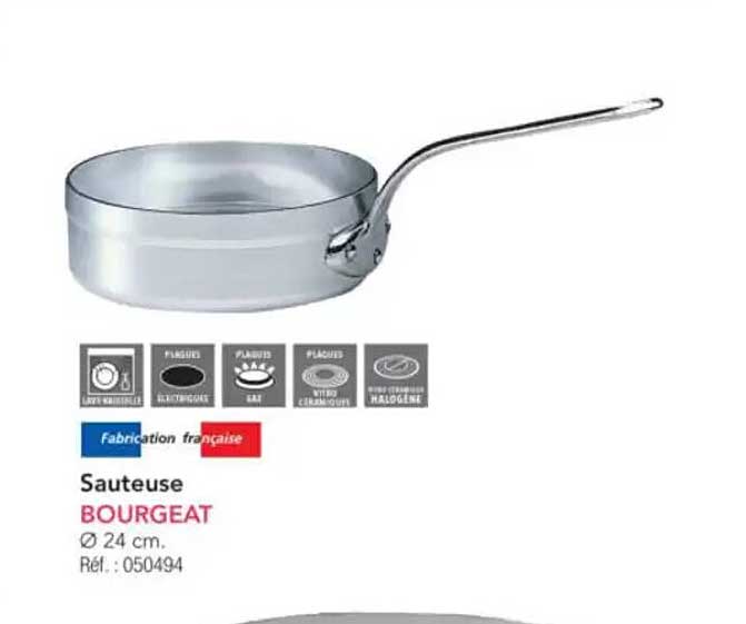 Sauteuse BOURGEAT Ø 24 cm