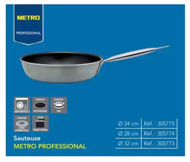 Sauteuse METRO PROFESSIONAL