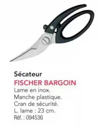 Sélecteur FISCHER BARGOIN
