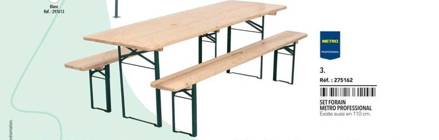 SET FORAIN METRO PROFESSIONAL
