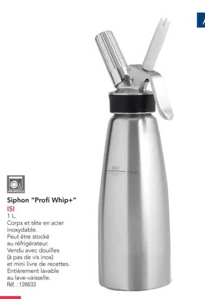 Siphon "Profi Whip+" ISI 1 L