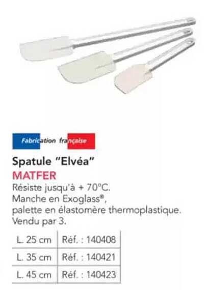Spatule "Elvéa" MATFER
