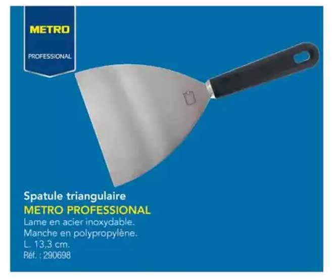 Spatule triangulaire METRO PROFESSIONAL