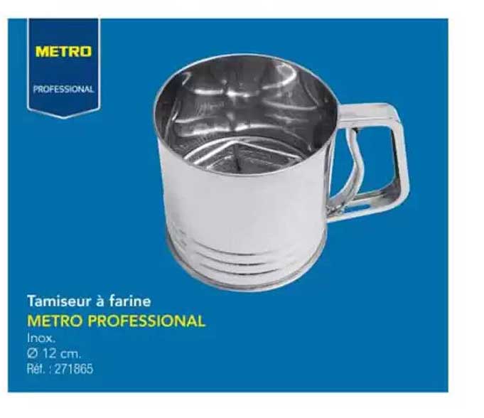 Tamiseur à farine METRO PROFESSIONAL