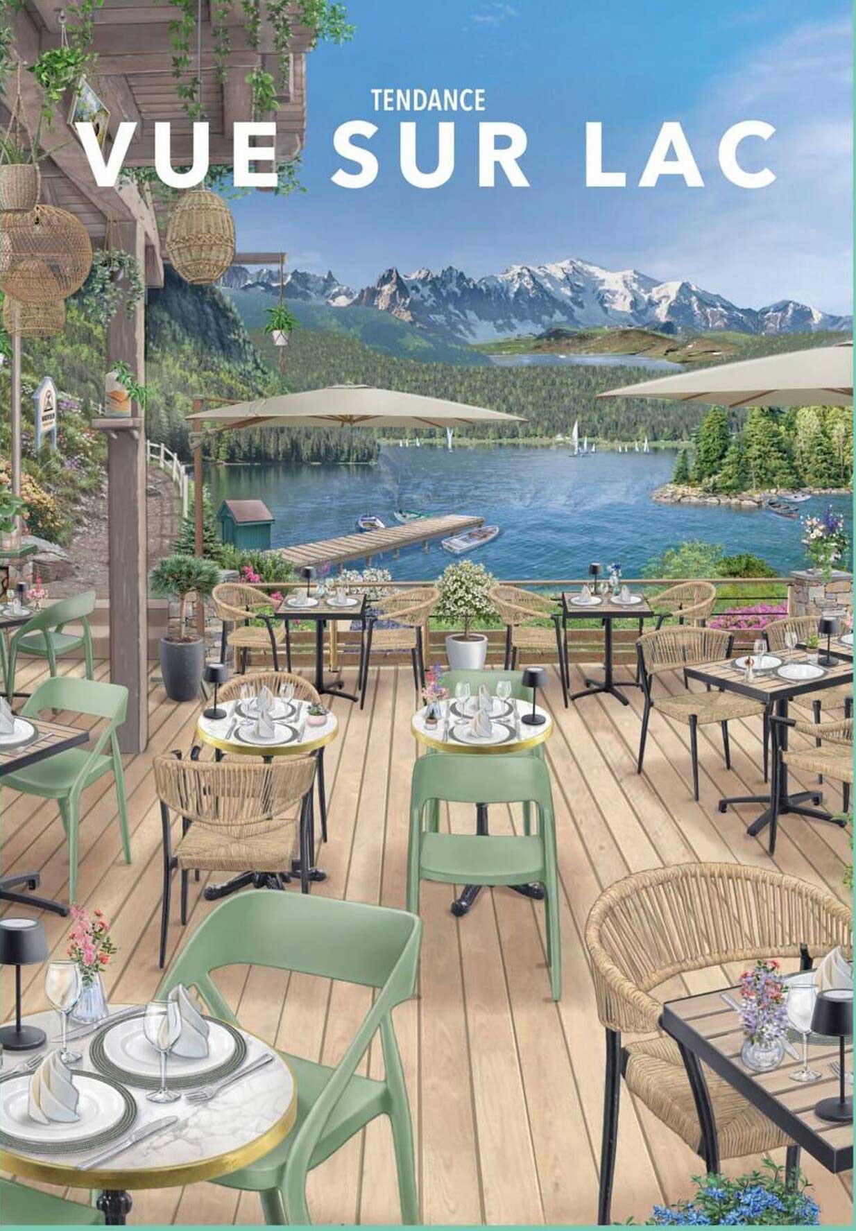 TENDANCE VUE SUR LAC
