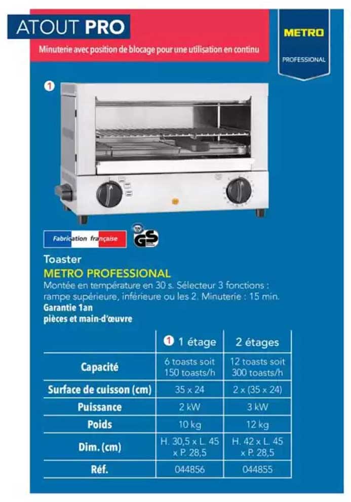 Toaster METRO PROFESSIONAL