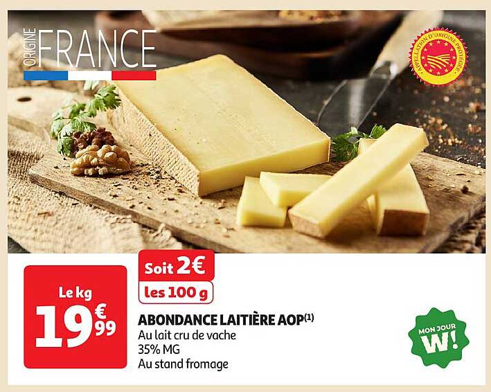 ABONDANCE LAITIÈRE AOP