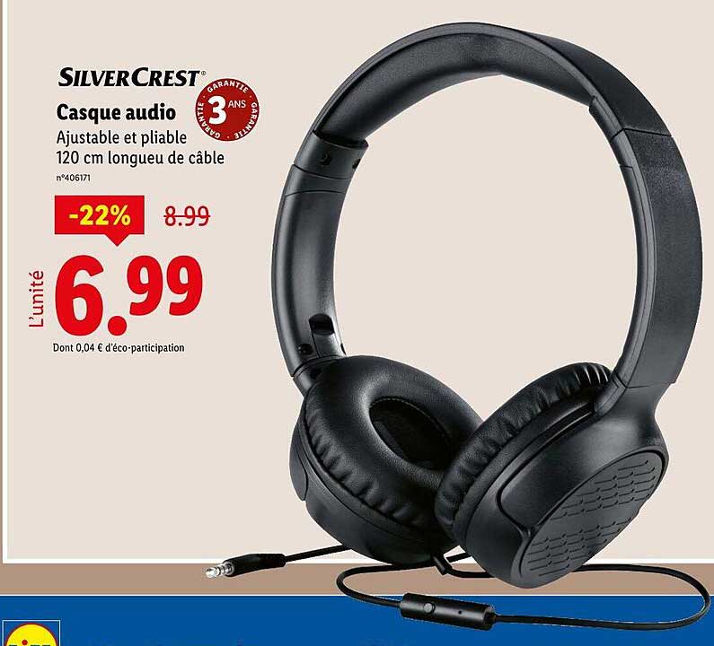Casque audio SilverCrest