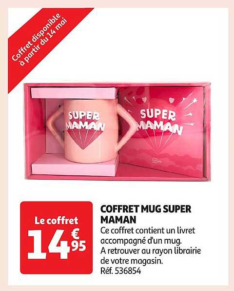 COFFRET MUG SUPER MAMAN