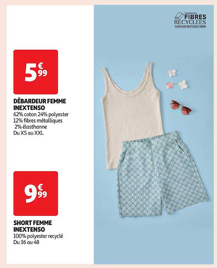 Débardeur Femme Inextenso