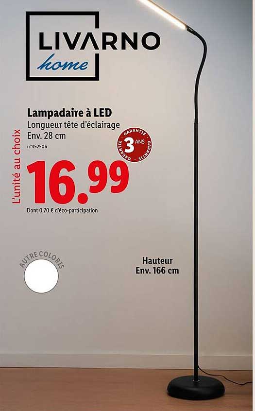 Lampadaire à LED