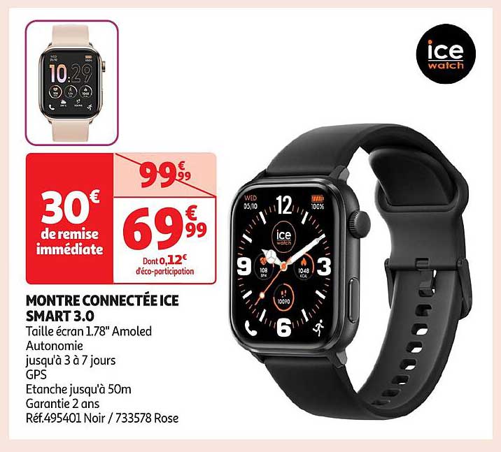 MONTRE CONNECTÉE ICE SMART 3.0
