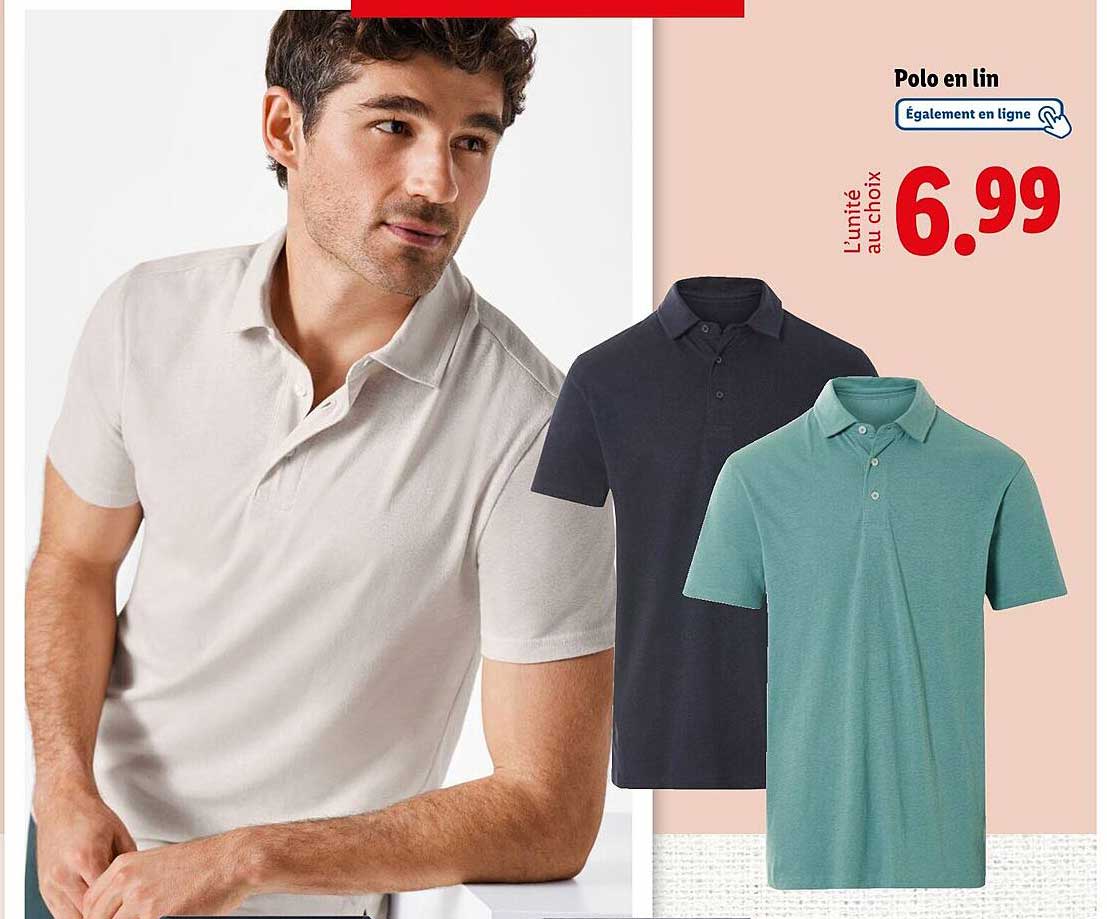Polo en lin