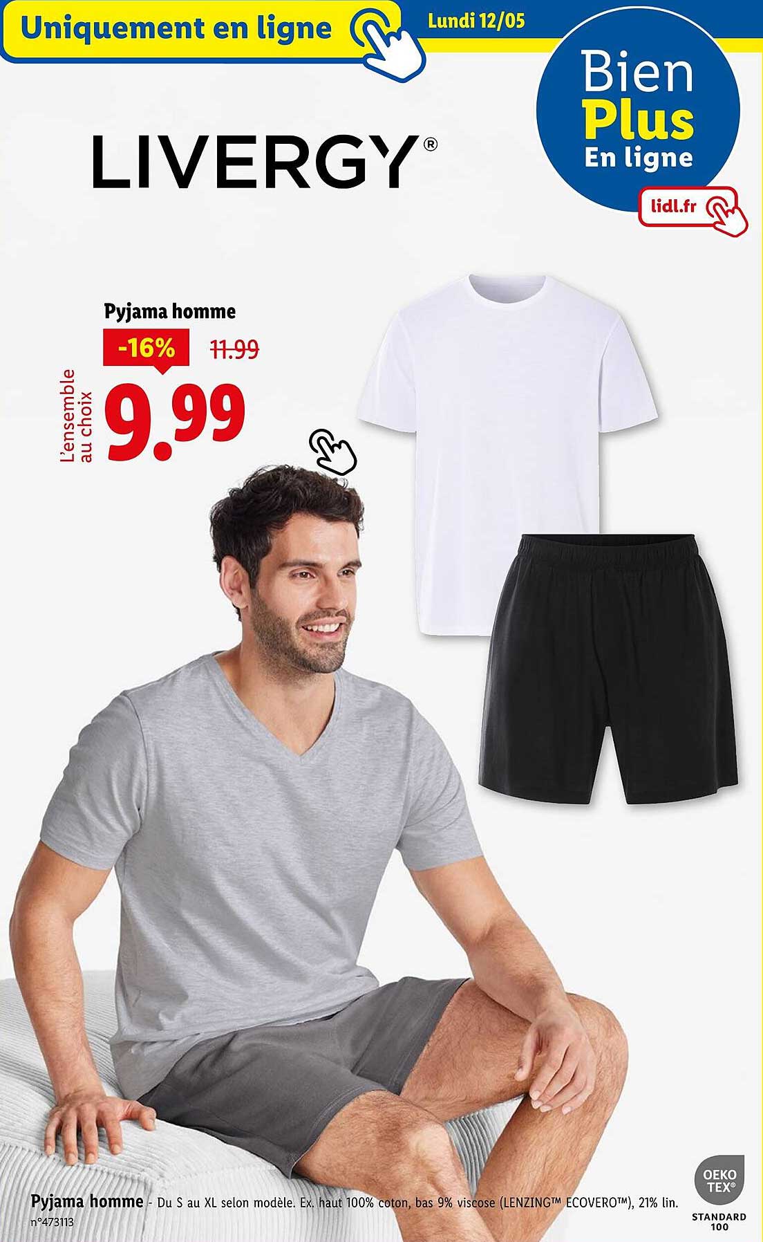 Pyjama homme
