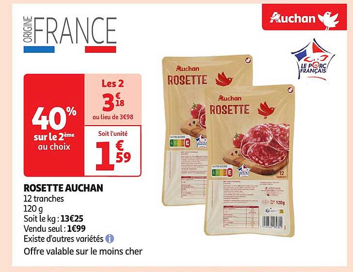 ROSETTE AUCHAN