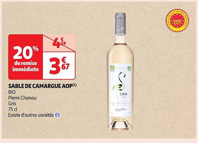 SABLE DE CAMARGUE AOP