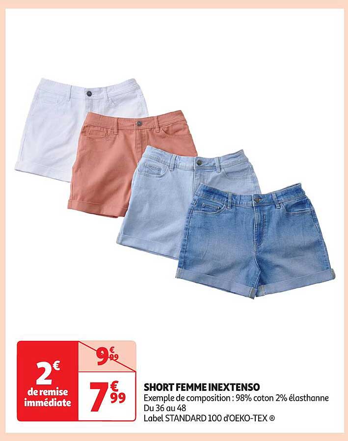 SHORT FEMME INEXTENSO