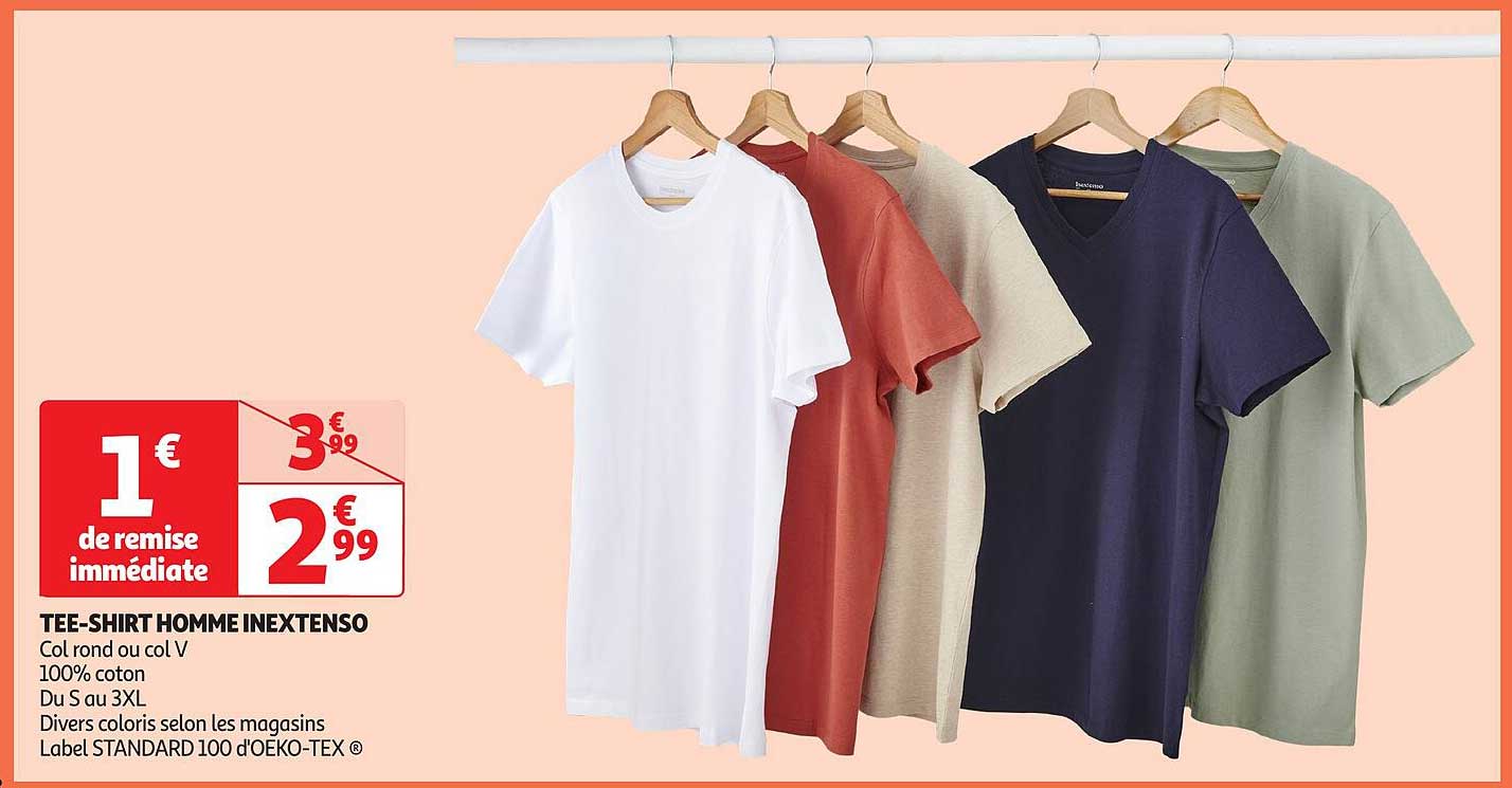 TEE-SHIRT HOMME INEXTENSO