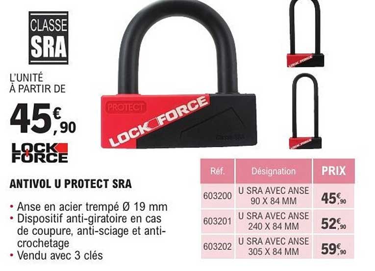 ANTIVOL U PROTECT SRA