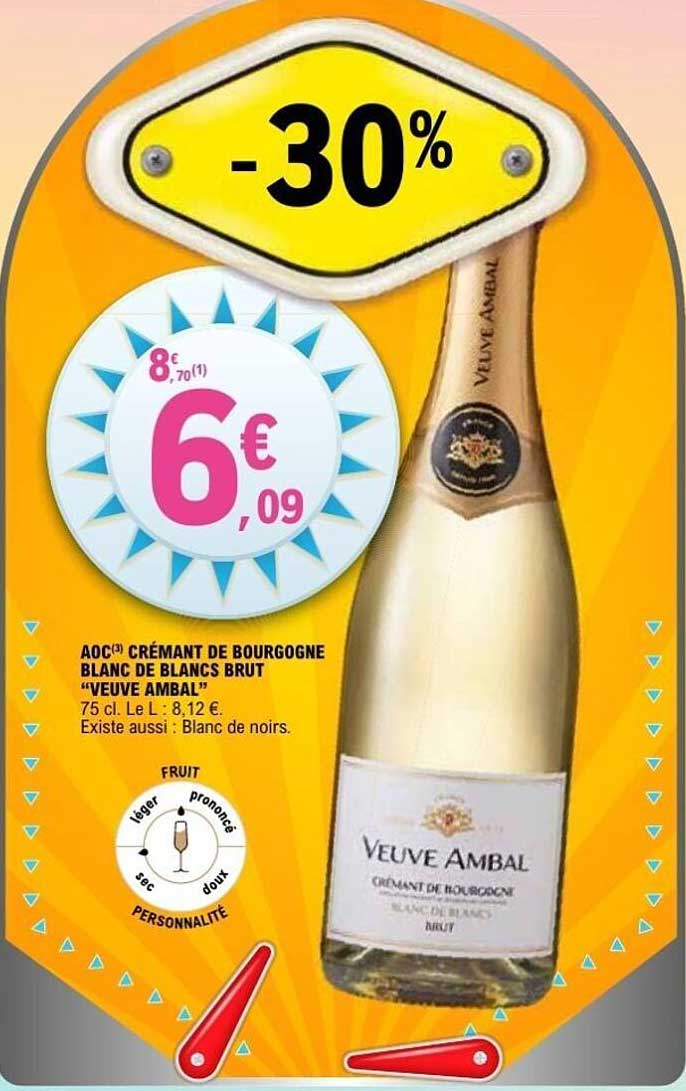 AOC CRÉMANT DE BOURGOGNE BLANC DE BLANCS BRUT “VEUVE AMBAL”
