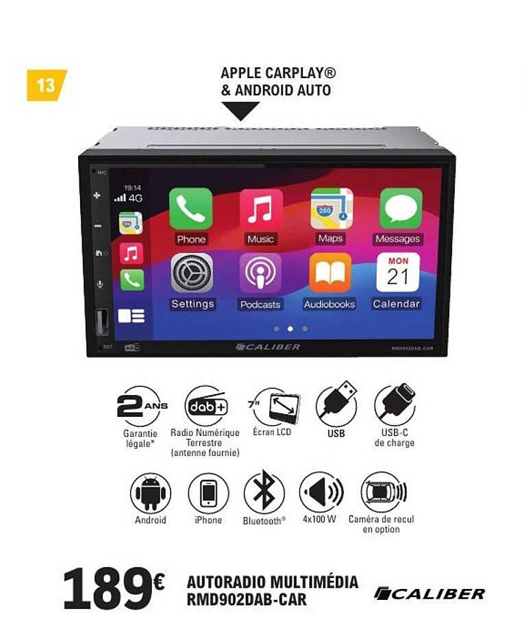 APPLE CARPLAY® & ANDROID AUTO