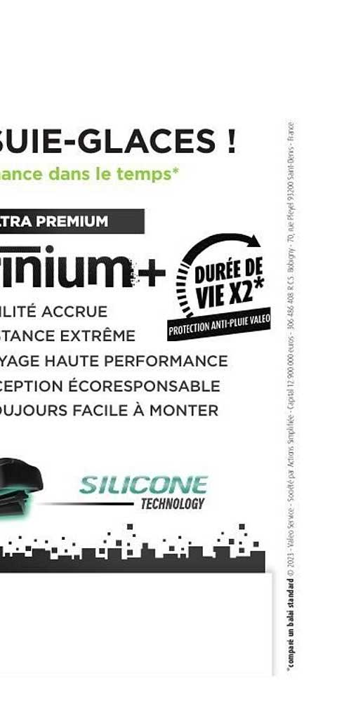 BALAIS ESSUIE-GLACES PREMIUM+