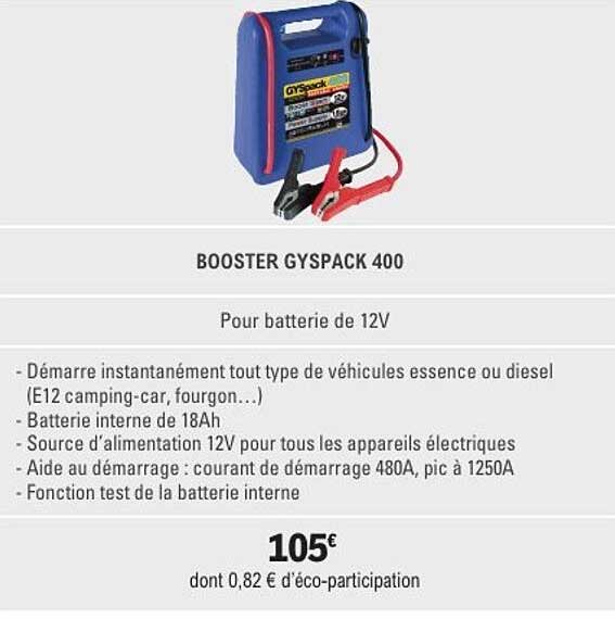 BOOSTER GYSPACK 400